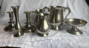 Konvolut Krone & Rose Zinn 7 Stück England - Bild 1 von 13