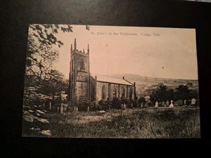 1900 Postcard, St. John's Church, Cragg - Vale, Calderdale, West Yorkshire (Z1) - Picture 1 of 2