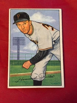 HOWIE POLLET (A) #83 1952 BOWMAN SET BREAK BASEBALL - Image 1 of 2