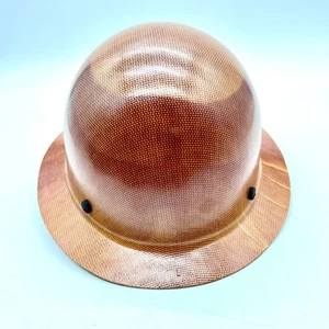 MSA Skullgard Protective Hard Hat/Cap With Glaregard - Brown - Picture 1 of 4