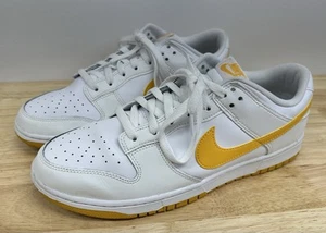 Nike Dunk Low White University Gold Men’s Size 12 DV0831-110 - Bild 1 von 20