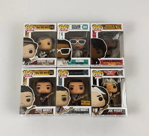 Funko Pop Rocks Music Lot Of 6 Pete Wentz, Patrick Stump, Joe Perry, James Brown - Picture 1 of 24