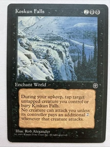 1x Koskun Falls Homelands MTG Magic the Gathering LP - Picture 1 of 2
