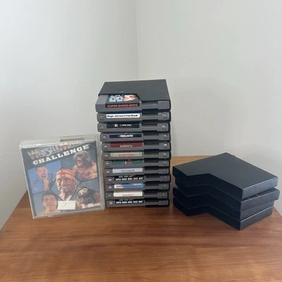 NES Game Bundle Lot UNTESTED 13 GAMES W/ Sleeves, 1 With Manual, 4 Extra Sleeves - Image 1 of 4