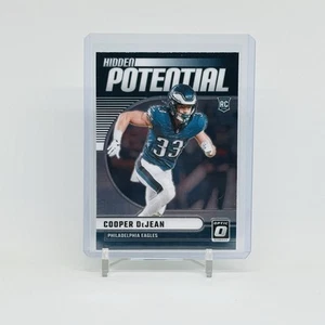 2024 Donruss Optic Football Cooper Dejean RC Hidden Potential #11 EAGLES - Picture 1 of 2