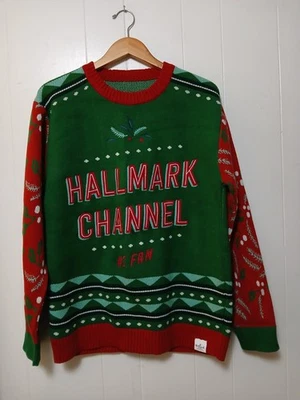 Hallmark Channel #1 Fan Christmas Holiday “Ugly” Sweater Unisex Size XL EUC - Image 1 of 4