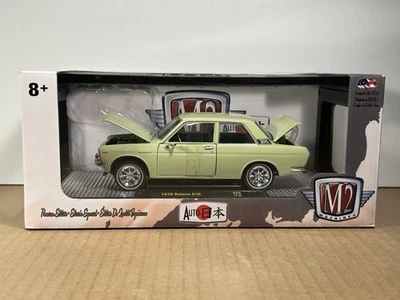 M2 1/24 Premium Auto-Japón 1970 Datsun 510 Edición Limitada Difícil de Encontrar Foto 1 de 4