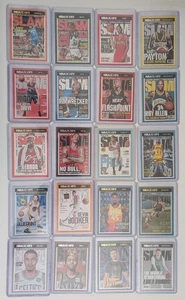 21-22 NBA HOOPS SLAM INSERT COMPLETE SET (20 Cards) Lamelo, Lebron, Luka, Etc - Picture 1 of 5