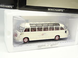 MINICHAMPS 1/43 - Car Bus Setra S8 Taeter Und Ziemons Aachen