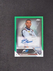 2023 Topps Chrome F1 Formula 1 Roy Nissany Green Auto Refractor 36/99 #CAC-RN - Picture 1 of 2
