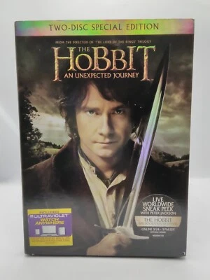 The Hobbit: An Unexpected Journey (DVD, Widescreen, 2012) Martin Freeman - Image 1 of 4