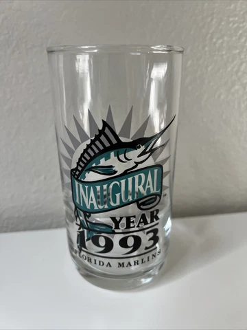 Inaugural Year 1993 Florida Marlins Major League Baseball Glass Collectable Cover