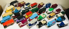 Gran Lote De 30 modelos de trabajo van por Corgi Oxford Diecast Matchbox Y Lledo