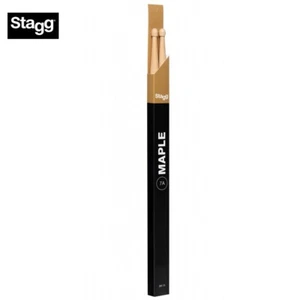 Stagg Maple 7A Wooden Tip 1-Pair Drum Sticks SM7A - Picture 1 of 1