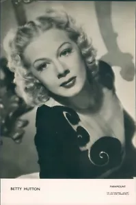 Paramount Photograph Actress Icy Blonde Betty Hutton Vintage 1946 Bombshell - Imagen 1 de 4