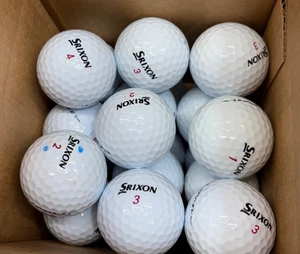 24 Srixon Z-Star AAAAA 5A Mint Used Golf Balls - Picture 1 of 3