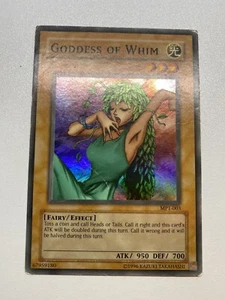 Yugioh Goddess Of Whim Promo Super Rare MP1-003 HP - Picture 1 of 24