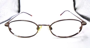 Flexon Magnetics by Marchon 816 MAG Shiny Brown 46-18-135 Eyeglasses Frames - Picture 1 of 13