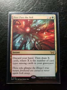 x1 Peer Past the Veil DSK Duskmourn MTG 226 RARE M/NM 1x - Bild 1 von 2
