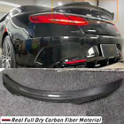 REAL Carbon For Benz W217 C217 S500 S63 S65 AMG Rear Trunk Spoiler Boot Wing