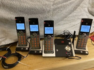 Advanced American Phones, 4 cordless phones and four chargers - Image 1 of 4