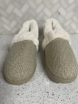 Zapatillas para mujer Skechers de punto de piel sintética 7,5 Foto 1 de 4