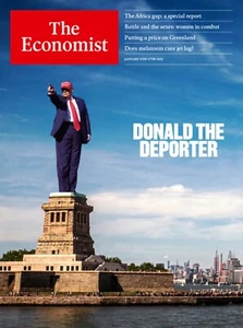 THE ECONOMIST Magazine, JANUARY 2025: DONALD TRUMP - The Deporter - Picture 1 of 1