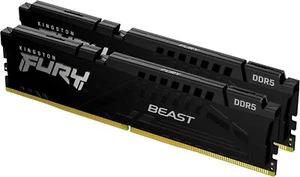 Kingston Fury Beast 32GB (2x16GB) 6400MT/s DDR5 CL32 Desktop Memory | AMD Expo | - Picture 1 of 1