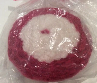 ALMOHADILLA MUFFIN ROJO Y BLANCO 3" Foto 1 de 2