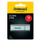 Intenso USB Stick 16GB Speicherstick Ultra Line silber USB 3.2