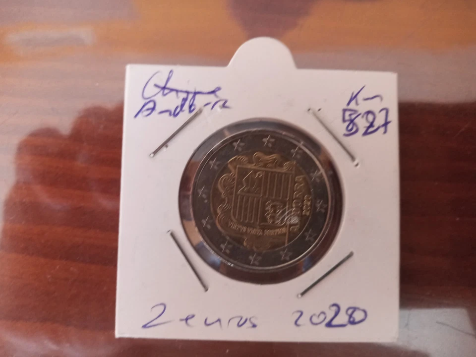 MONEDA DE ANDORRA 2 EUROS 2020 - Imagen 1 de 1