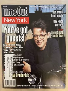 TIME OUT NEW YORK Juni 1999 Matthew Broderick Seth Green Chemical Brothers Sehr guter Zustand - Bild 1 von 2