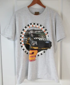 Rusty Wallace Vintage NASCAR Racing T-Shirt Size M Retro Nutmeg Mills Miller MGD - Picture 1 of 4