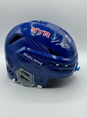 COACH'S COLLECTIBLES Adam Fox Autographed NY Rangers Full Size Bauer Helmet Sz Large (Fanatics)