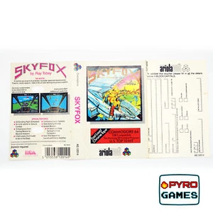 Skyfox - incrustación (sin juego) - Commodore 64/128 - Imagen 1 de 1