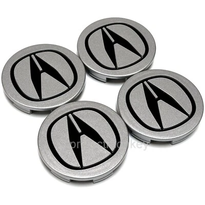 OEM Honda 44732-S6M-A01 Acura "A" Wheel Center Caps Set of 4 Genuine Parts - Image 1 of 2