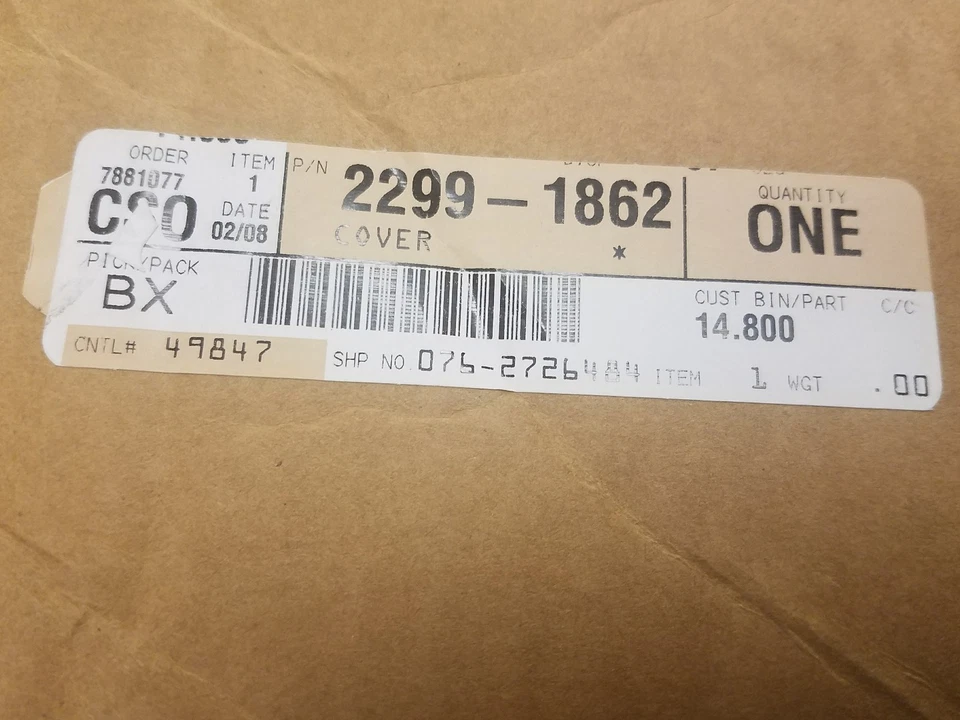 Cubierta trasera asiento conductor Impala original GM Chevrolet OEM 2014-2018 22991862  Foto 1 de 1