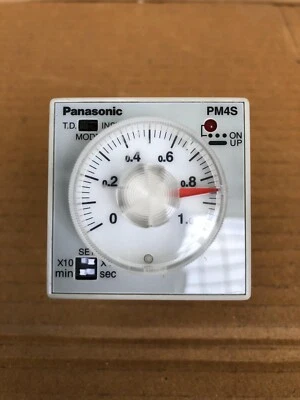 PANASONIC PM4S MULTI RANGE TIMER ATC94343 PMSA2C10MAC120V - Bild 1 von 4