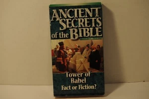 Ancient Secrets of the Bible Christan video VHS, Tower of Babel fact or fiction? - Imagen 1 de 3