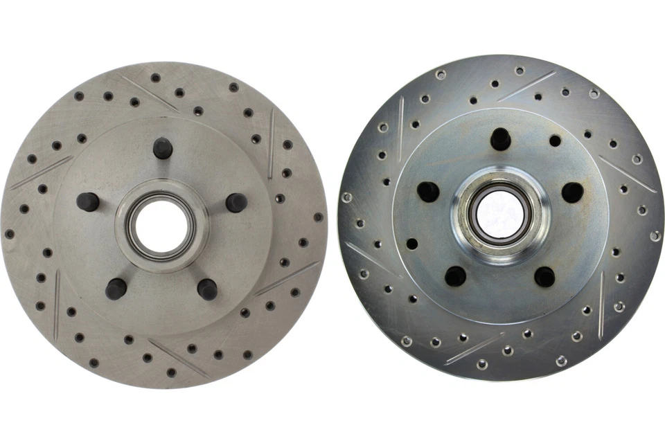 Par de rotores de freno de disco delanteros para Chevrolet C1500 Suburban 1992-1999 (43510) Foto 1 de 4