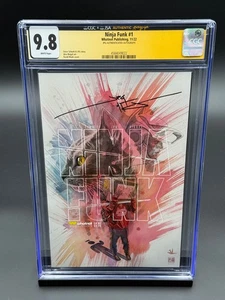 Ninja Funk #1 CGC 9.8 JSA (2022) - David Mack portada firmada JPG McFly - Imagen 1 de 2