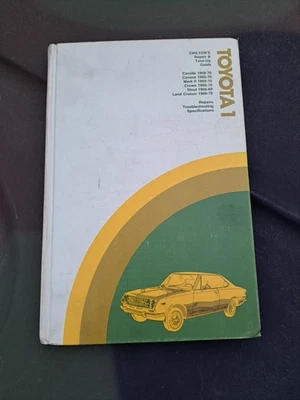 Chilton's Toyota Corona Land Cruiser Corolla Stout Crown Repair & Tune-Up Guide  - Image 1 of 4