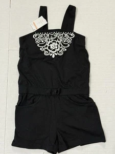 NWT Gymboree Size 5 Shorts Romper Embroidered - Picture 1 of 6