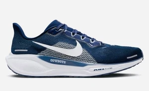 Nike Air Zoom Pegasus 41 Dallas Cowboys Navy White Shoes FZ5081-400 Men’s Size 9 - Picture 1 of 7