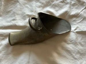 Vintage Spanish Brass Conquistador Stirrup 12” Long Patina - Picture 1 of 9