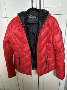 Guess Steppjacke Damen Größe L rot gesteppt Oberbekleidung - Bild 1 von 8
