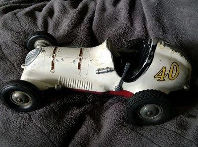 Vintage Roy Cox Thimble Drome Champion Tether Race Car No Engine # 40 - Image 1 of 4