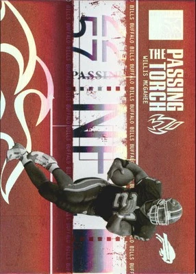 2005 Donruss Elite Passing the Torch Red #PT4 Willis McGahee /1000 - FB - Image 1 of 2
