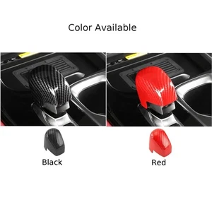 Patrón de fibra de carbono ABS perilla de cambio de marchas moldura para Lexus RX350 500h 2023-2024/nuevo - Imagen 1 de 15
