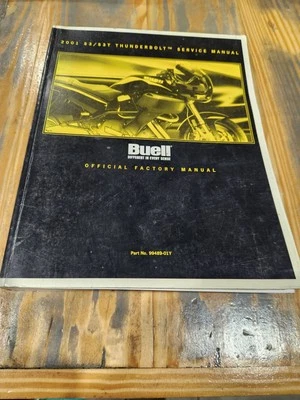 S3/S3T Thunderbolt 2001 manual de servicio 99489-01Y Foto 1 de 3